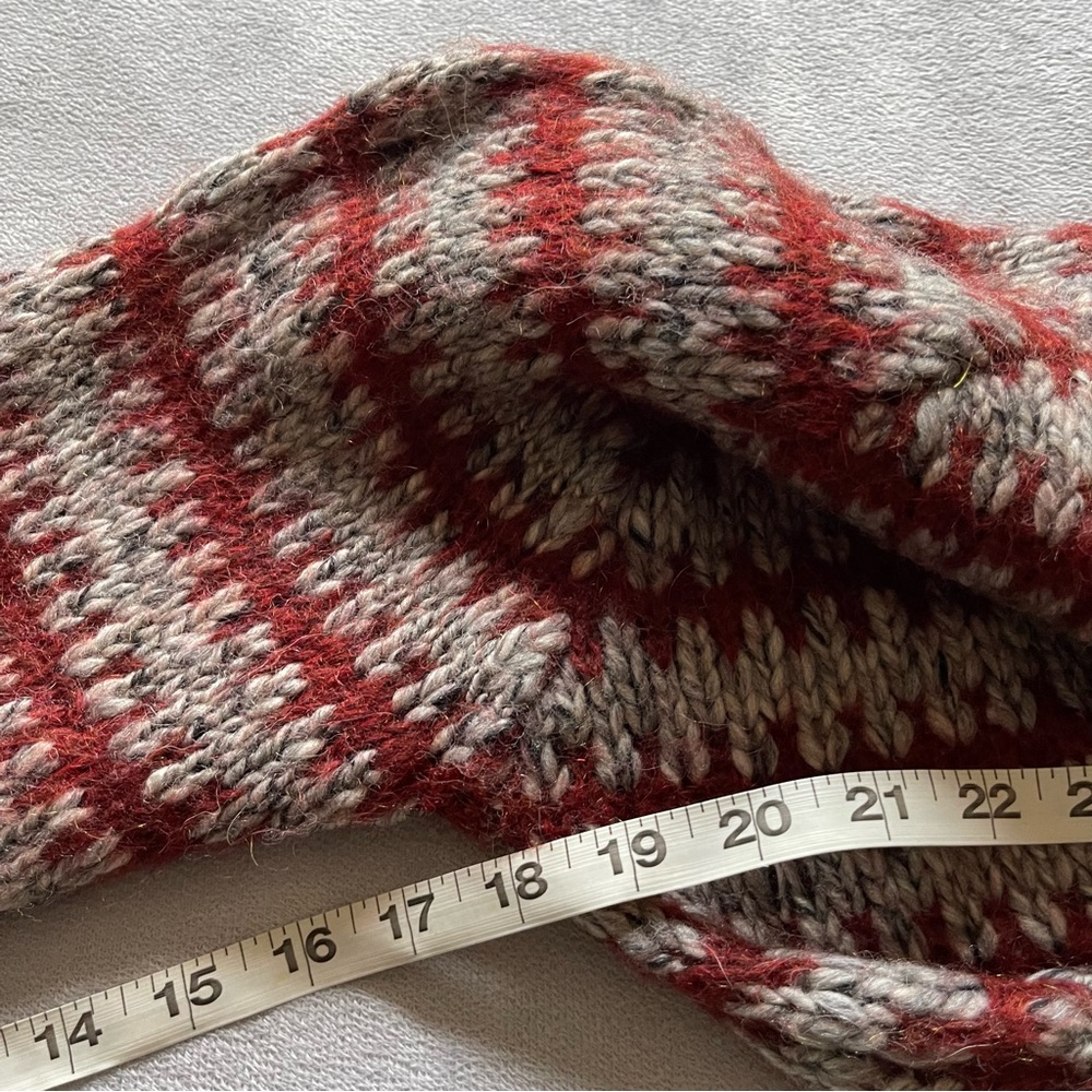 Isabel Marant rust grey mix super kid mohair blend sweater, see measurements - Picture 13 of 13